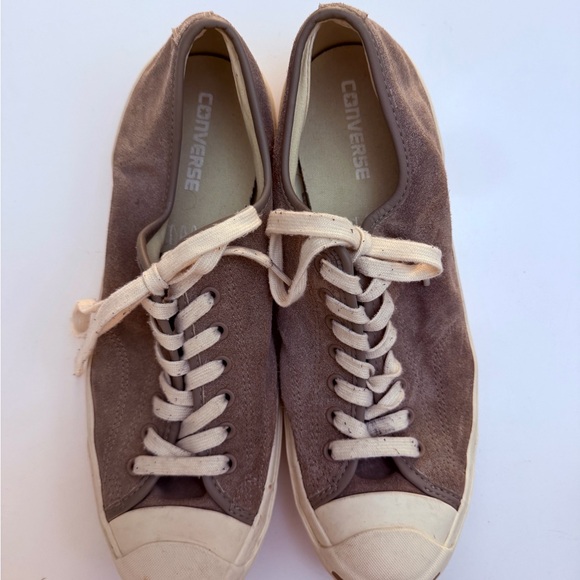 Converse Men's Tan Suede Sneakers - Picture 2 of 4